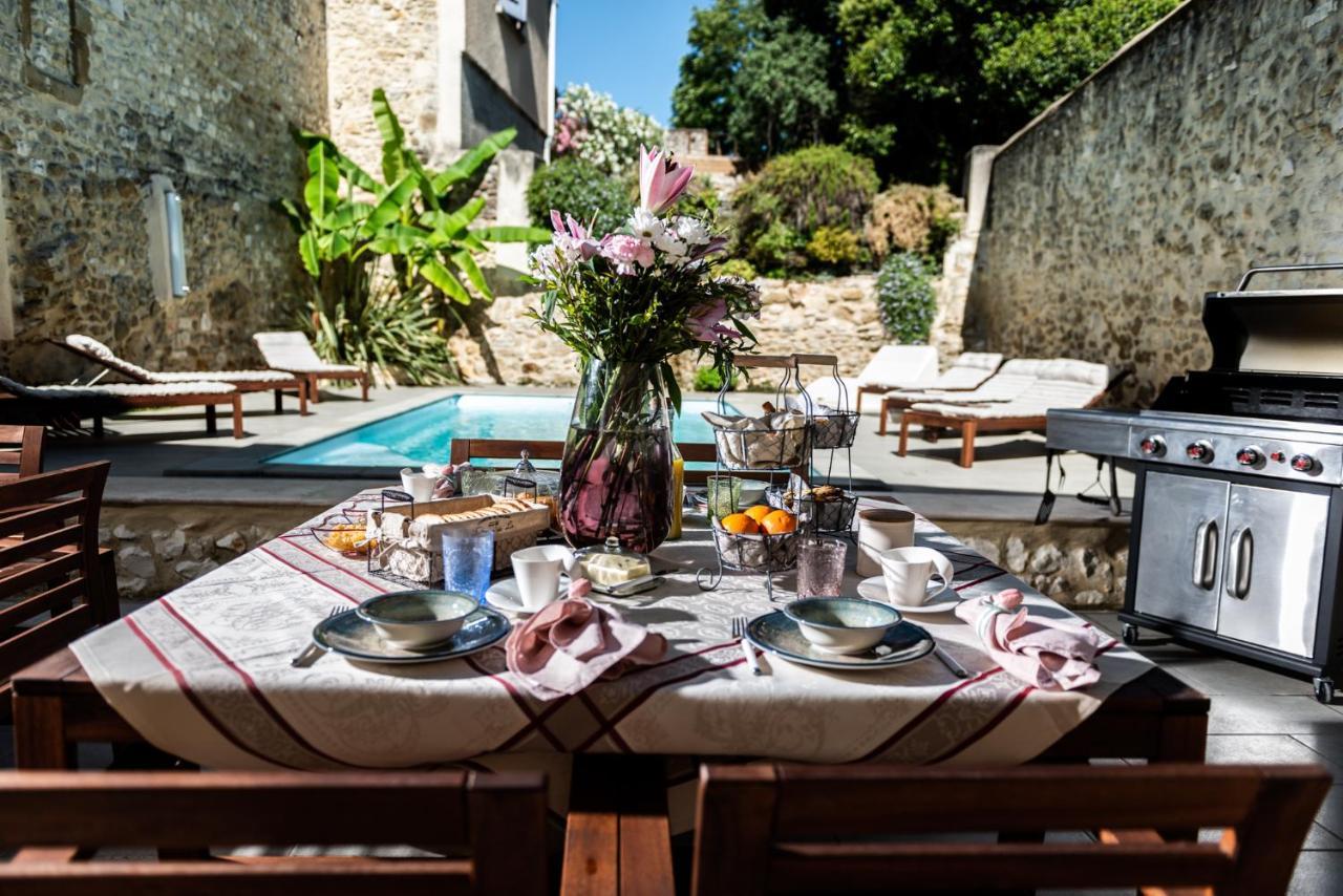 La Maison De Livia, Chambres D'Hotes, Piscine Chauffee, Proche Uzes, Nimes, Ales Sauzet  ภายนอก รูปภาพ